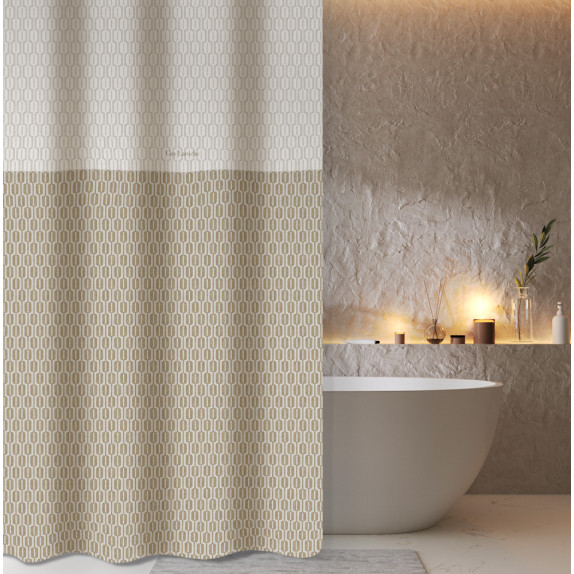 Κουρτίνα Μπάνιου Guy Laroche Galleon Natural 180x185