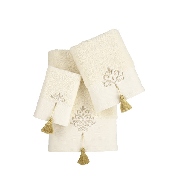 Σετ Πετσέτες 3 Τεμαχίων Nima Emeline Off White...
