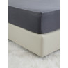 Σεντόνι Jersey Μονό με Λάστιχο Nima Tender Dark Gray 100x200+40
