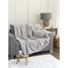 Ριχτάρι Αντιολισθητικό Διθέσιου Nima Snuggle Light Gray 180x250