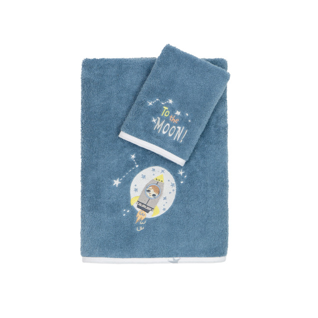 Σετ Πετσέτες 2 Τεμαχίων Nima To the Moon...