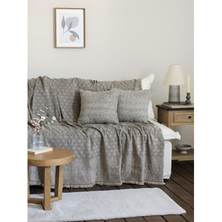 Ριχτάρι Τριθέσιου Nima Mansi Taupe 180x300