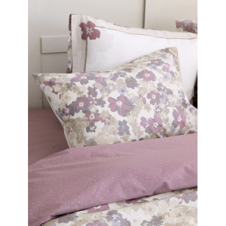 Σετ Παπλωματοθήκη Υπέρδιπλη 3 Τεμαχίων Nima Flora 220x240