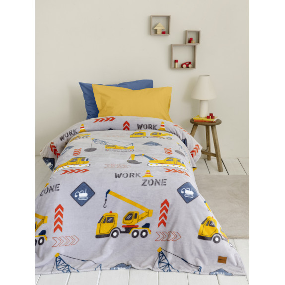 Κουβέρτα Μονή Nima Work Zone 150x220