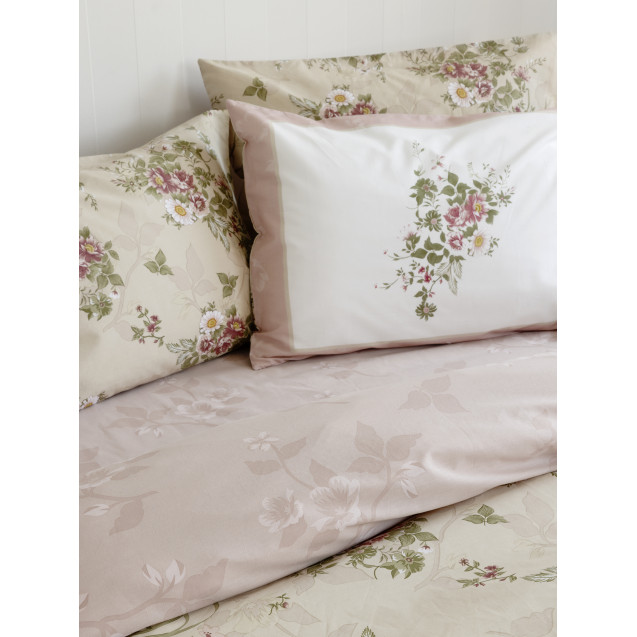 Σετ Σεντόνια Υπέρδιπλα 4 Τεμαχίων Nima Bouquet...