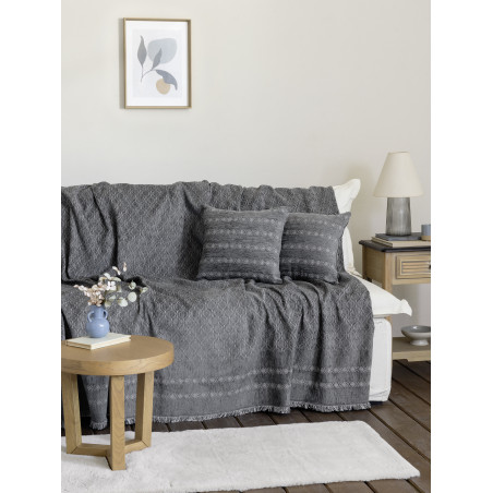 Ριχτάρι Τριθέσιου Nima Mansi Gray 180x300