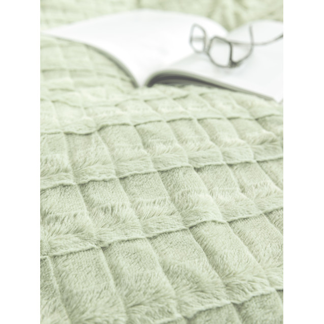 Κουβερτοπάπλωμα Υπέρδιπλο Nima Weave Mint 220x240