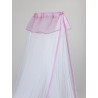 Κουνουπιέρα Nima Nappy Soft Pink 240x600