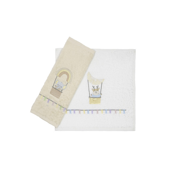 Σετ Βρεφικές Πετσέτες 2 Τεμαχίων Nima Toots 2 x 30x30
