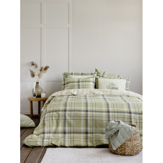 Σετ Παπλωματοθήκη Υπέρδιπλη 3 Τεμαχίων Nima Original 220x240