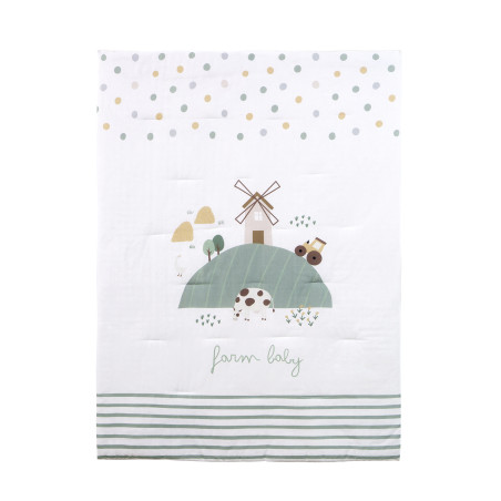 Κουβερλί Κούνιας Nima Farm Baby 100x140