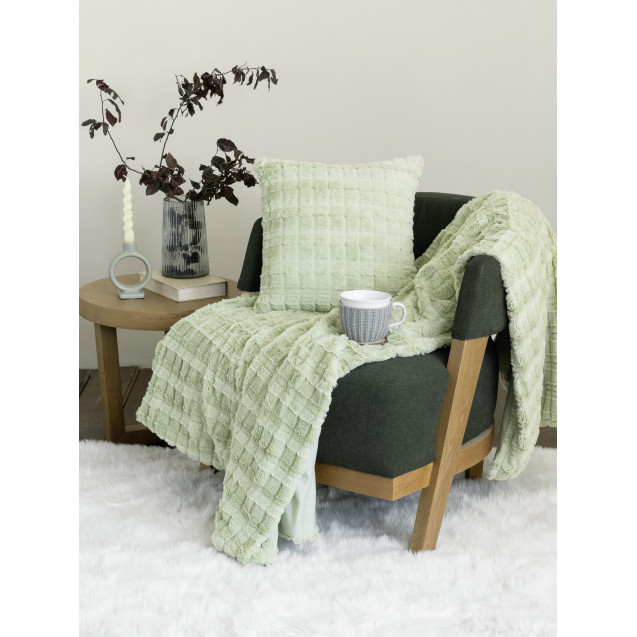 Κουβέρτα καναπέ Nima Weave Mint 130x170