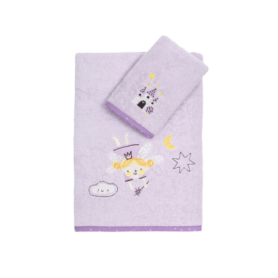 Σετ Πετσέτες 2 Τεμαχίων Nima Odette 30x50,70x140