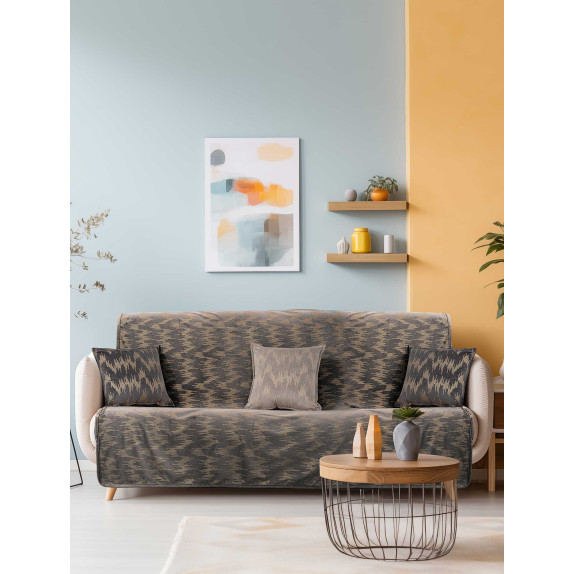 Ριχτάρι Τριθέσιου Madi Canyon Dark Grey 180x300