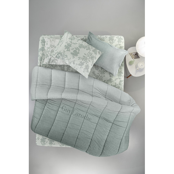 Πάπλωμα Υπέρδιπλο Guy Laroche Christy Aqua Grey 220x240