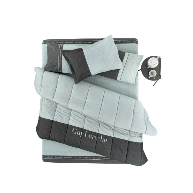 Πάπλωμα Υπέρδιπλο Guy Laroche Kent Aqua Grey...