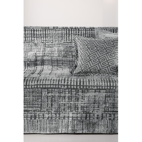 Ριχτάρι Πολυθρόνας Guy Laroche Melbourne Silver 180x150