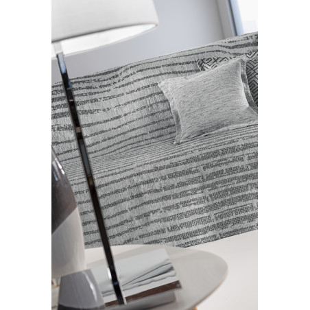 Ριχτάρι Πολυθρόνας Guy Laroche Sydney Silver 180x150