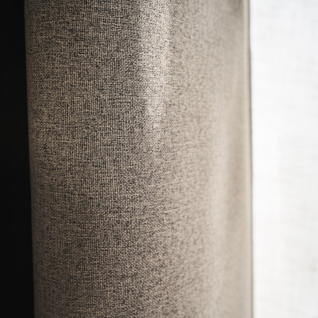 Κουρτίνα Συσκότισης με σιρίτι Gofis Home Nap Warm Beige AW24 129/47 155x280