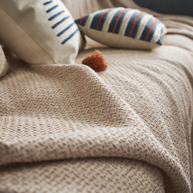 Ριχτάρι Τριθέσιου Gofis Home Quina Beige/Brick...