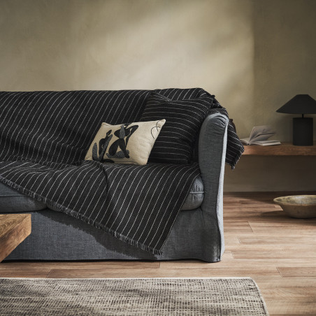 Ριχτάρι Τριθέσιου Gofis Home Thyra Black Board 273/14 180x310