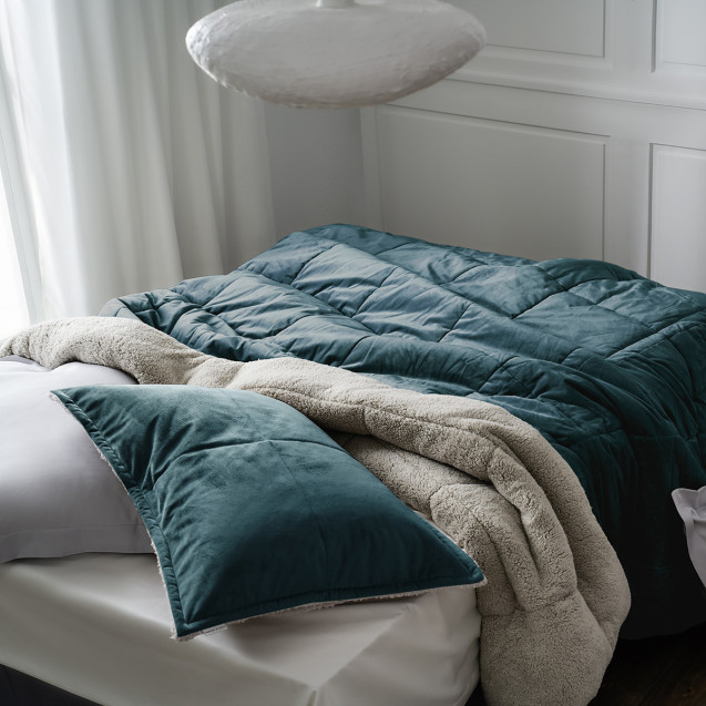 Κουβερτοπάπλωμα Μονό με Γούνα Gofis Home Teddy...