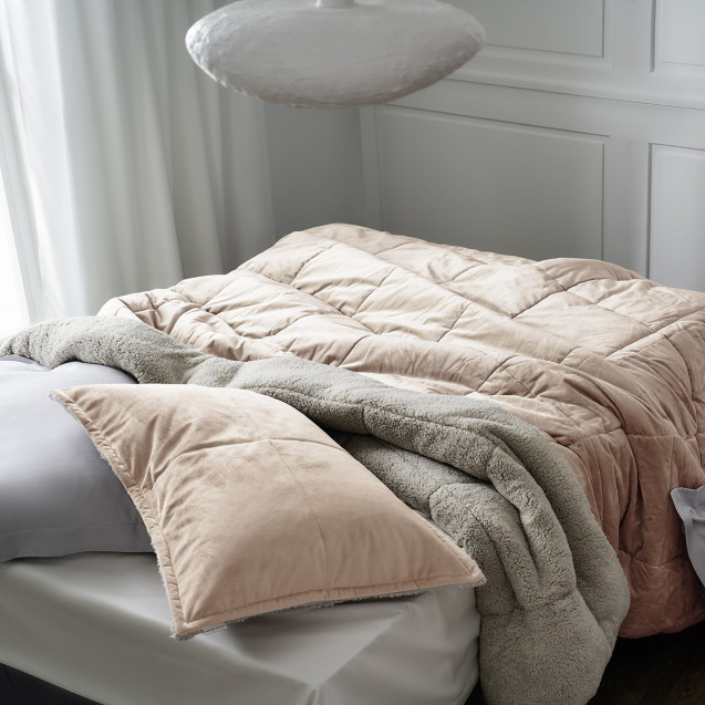 Κουβερτοπάπλωμα Μονό με Γούνα Gofis Home Teddy...