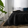 Κουβερτοπάπλωμα Υπέρδιπλο με Γούνα Gofis Home Teddy Graphite Black 407/45 235x245
