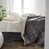Κουβερτοπάπλωμα Μονό με Γούνα Gofis Home Teddy Mystic Grey 407/48 170x220
