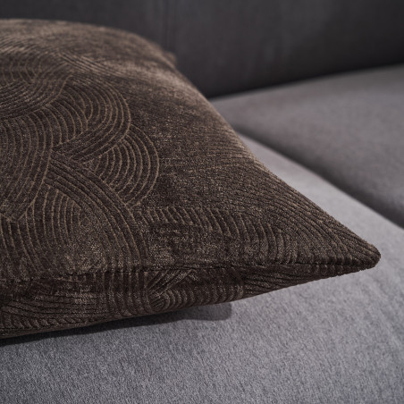 Μαξιλαροθήκη Διακόσμησης Gofis Home Nimbus Dark Chocolate 447/41 50x50