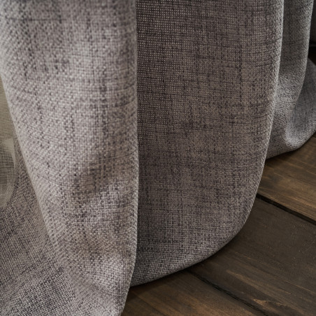 Κουρτίνα με σιρίτι Gofis Home Magna Grey 495/15 140x295