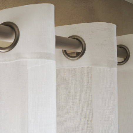 Κουρτίνα Με Τρουκς Gofis Home Maisy White 507/05 200x280