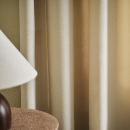 Κουρτίνα με σιρίτι Gofis Home Winter Moon ecru 711/05 140x280