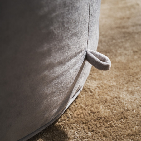 Πουφ Gofis Home Winter Cloud Grey 711/34 40x50x50