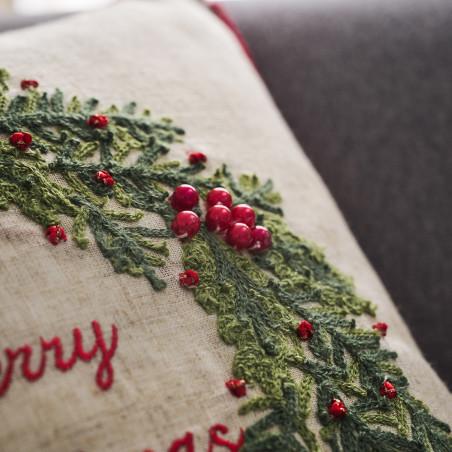 Μαξιλαροθήκη Διακόσμησης Gofis Home Xmas 237 43x43