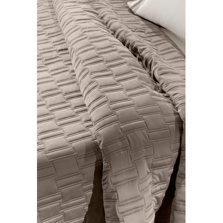 Σετ Κουβερλί King Size 3 Τεμαχίων Guy Laroche Brick Taupe 240x250