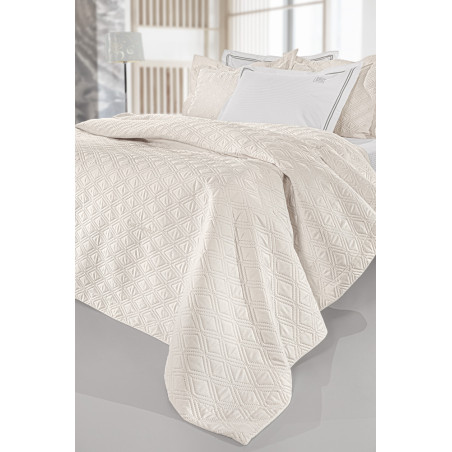 Σετ Κουβερλί King Size 3 Τεμαχίων Guy Laroche Honour Ivory 240x250