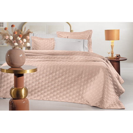 Σετ Κουβερλί King Size 3 Τεμαχίων Guy Laroche Honour Old Pink 240x250