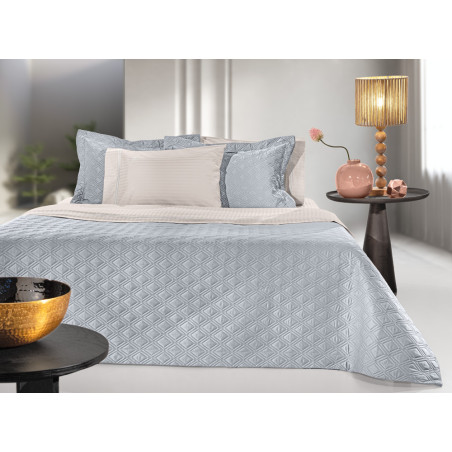 Σετ Κουβερλί King Size 3 Τεμαχίων Guy Laroche Honour Silver 240x250