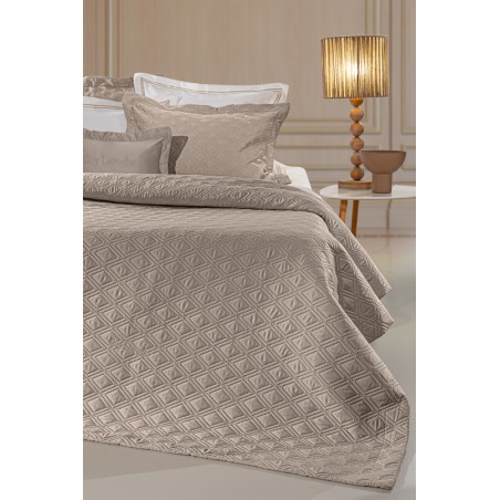 Σετ Κουβερλί King Size 3 Τεμαχίων Guy Laroche Honour Taupe 240x250
