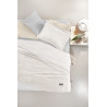 Σετ Κουβέρτα Βελουτέ Υπέρδιπλη και Μαξιλαροθήκη Διακόσμησης Guy Laroche Bolzano Ivory 220x240