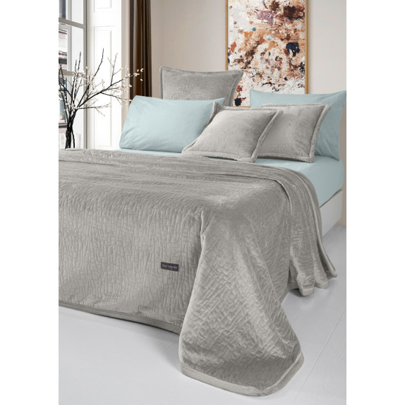 Σετ Κουβέρτα Βελουτέ Υπέρδιπλη και Μαξιλαροθήκη...