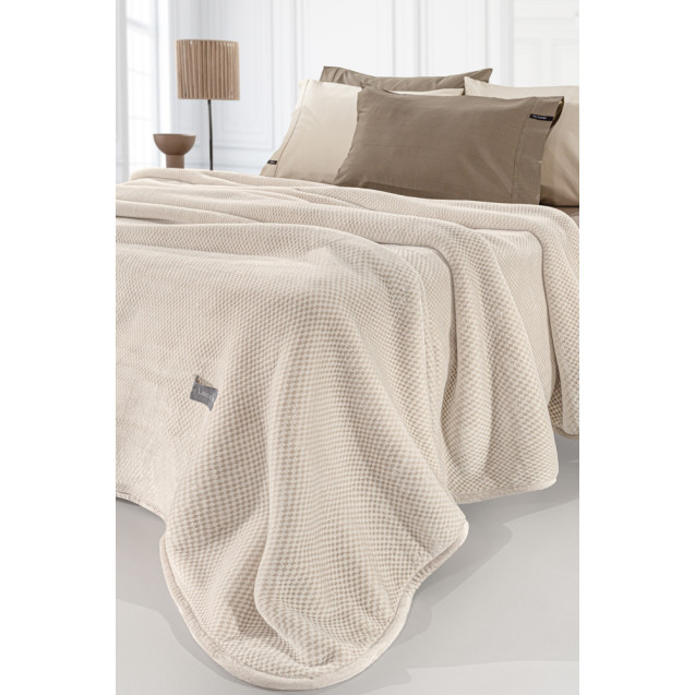 Κουβέρτα Βελουτέ Υπέρδιπλη Guy Laroche Cheval...