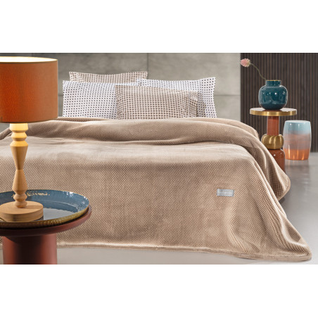 Κουβέρτα Βελουτέ Υπέρδιπλη Guy Laroche Cheval Vison 220x240