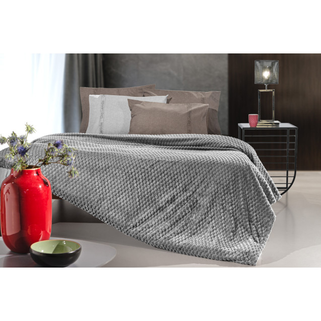 Σετ Κουβέρτα Fleece Μονή και Μαξιλαροθήκη...