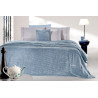 Σετ Κουβέρτα Fleece Υπέρδιπλη και Μαξιλαροθήκη Διακόσμησης Guy Laroche Smoothie Blue 220x240
