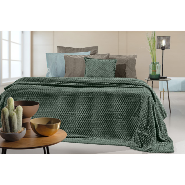 Σετ Κουβέρτα Fleece Υπέρδιπλη και Μαξιλαροθήκη...