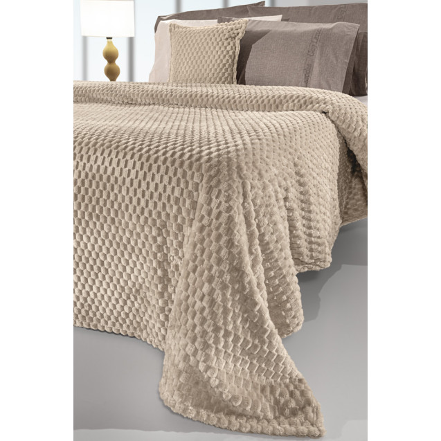 Σετ Κουβέρτα Fleece Υπέρδιπλη και Μαξιλαροθήκη...