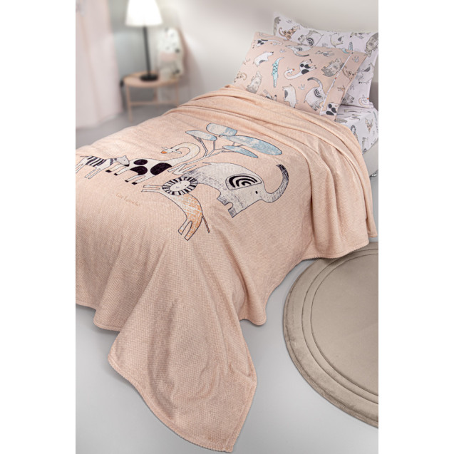 Παιδική Κουβέρτα Fleece Μονή Guy Laroche Ultra...