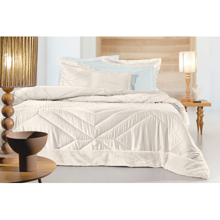 Σετ Πάπλωμα King Size 3 Τεμαχίων Guy Laroche Columbia Ivory 250x240